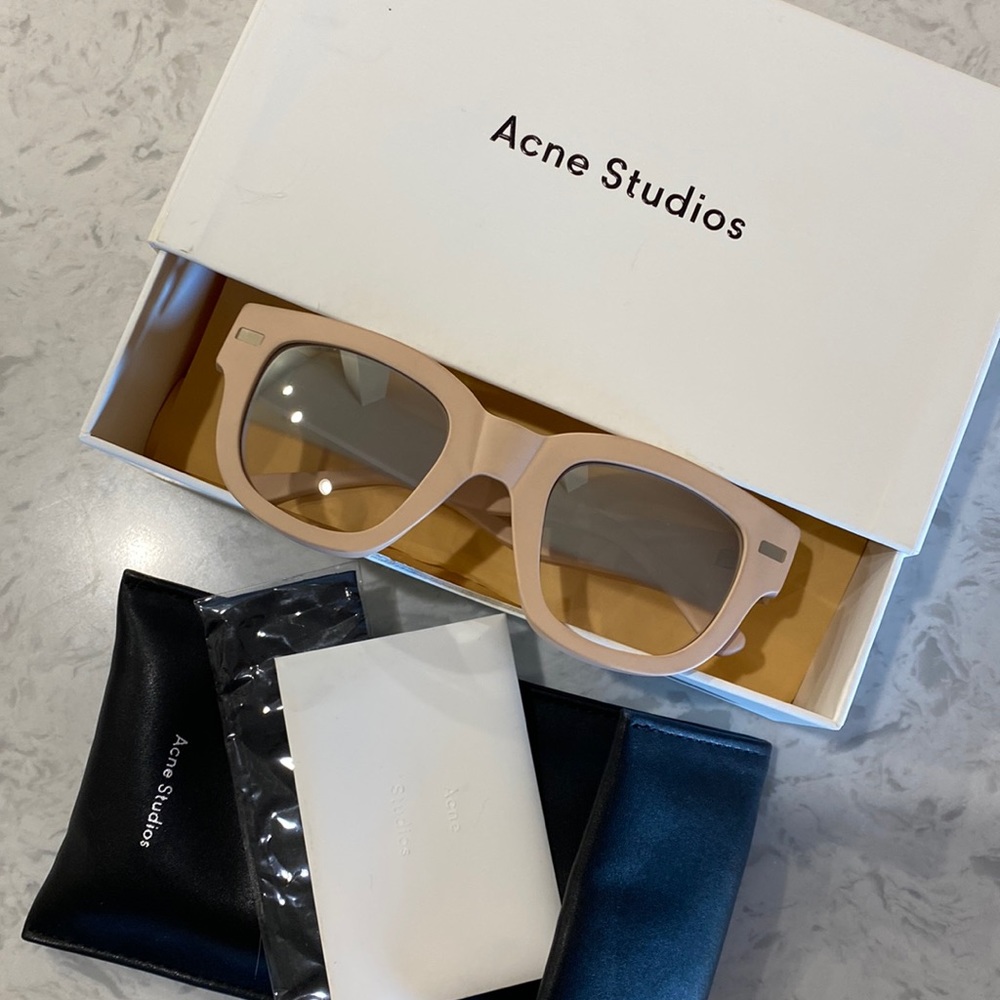Like NEW Acne Studios Sunglasses- Metal Frame